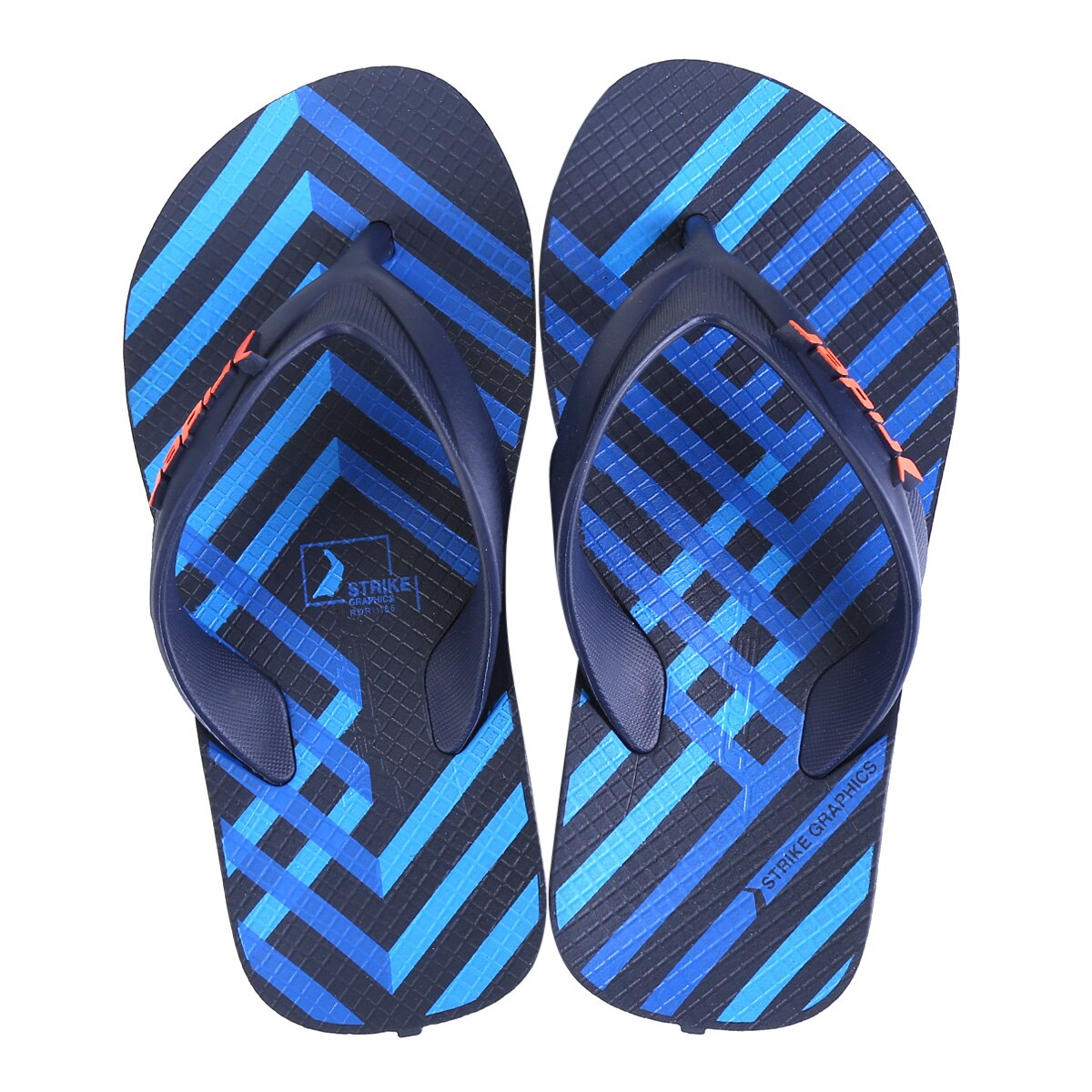 Chinelo Infantil Grendene Kids Rider Strike Graphics Masculino - Preto+Azul  | Netshoes