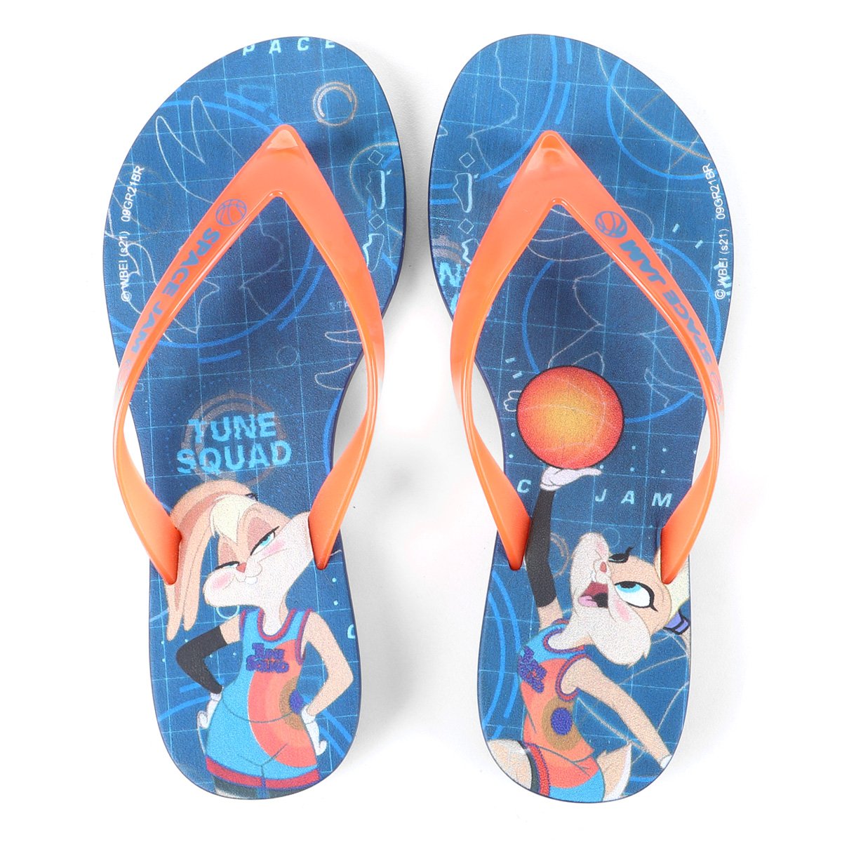 Chinelo Infantil Grendene Kids Space Jam II Pop It Feminino - 1