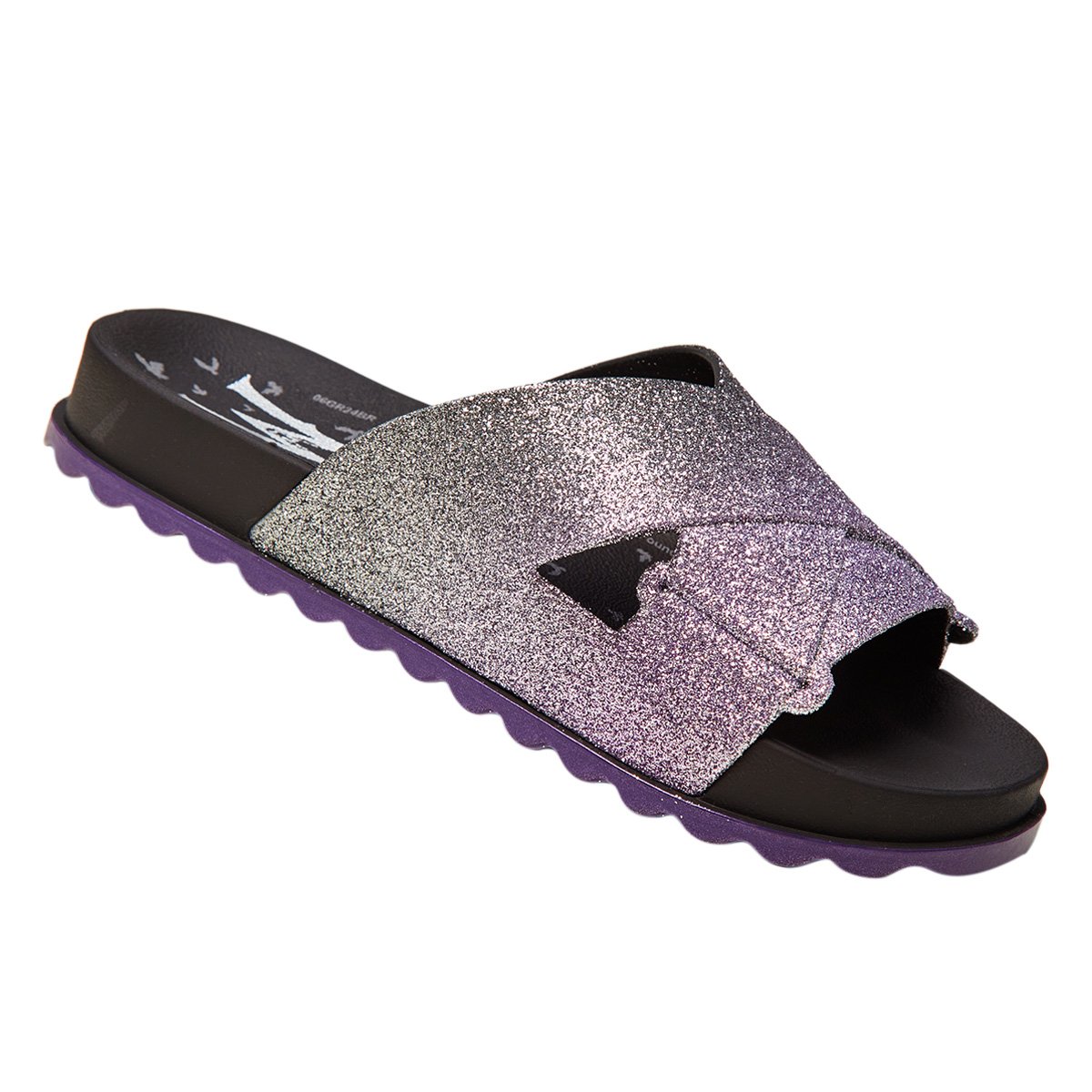 Chinelo Infantil Grendene Kids Wandinha Dark Shine Menina - 1