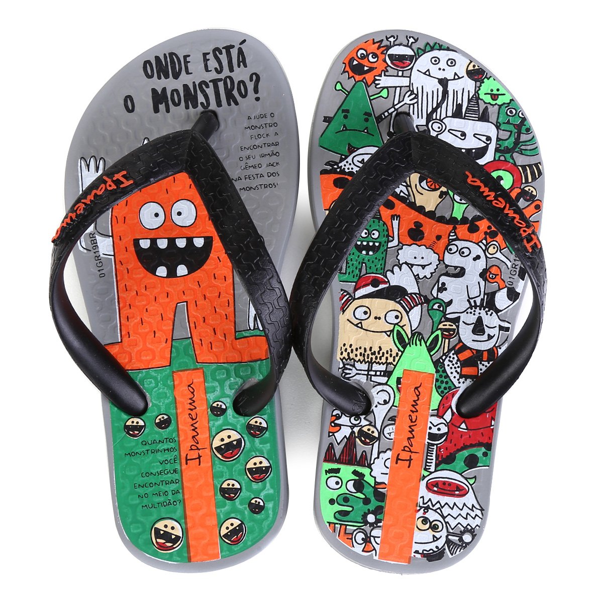 netshoes chinelo infantil