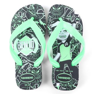 Chinelo Infantil Havaianas Kids Ben 10 Masculino