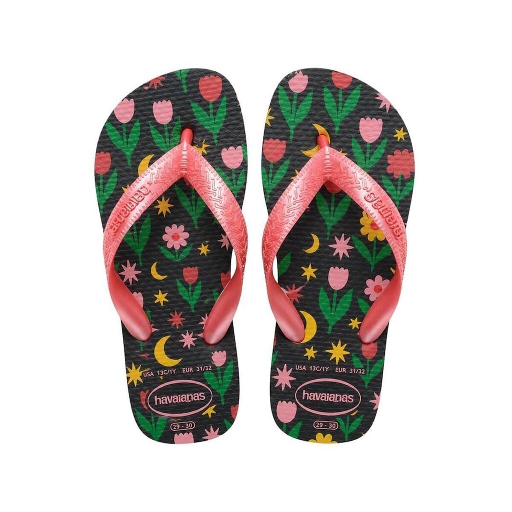 Chinelo Infantil Havaianas Kids Flores