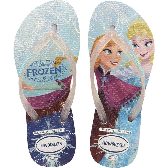 Chinelo Infantil Havaianas Slim Disney Princesas - Branco+Cinza é ruim? Chinelo Infantil Havaianas Slim Disney Princesas - Branco+Cinza é boa?