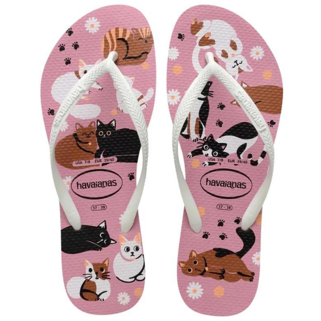 Chinelo Infantil Havaianas Slim Pets Menina