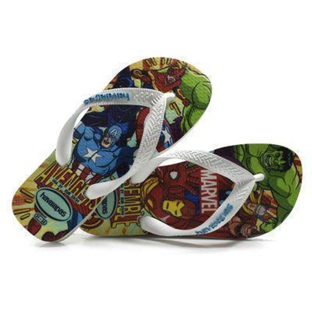 Chinelo Infantil Havaianas Top Marvel Masculino