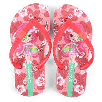 Chinelo Infantil Ipanema Moranguinho Bubble Feminino