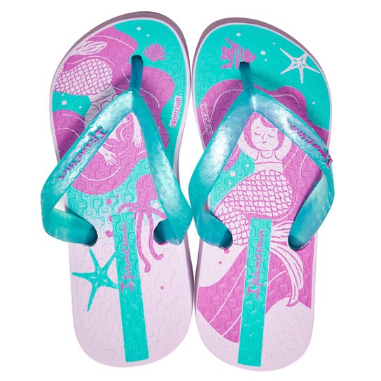 Chinelo Infantil Ipanema Unicórnio Menina - Rosa+Azul Menor preço em Chinelo Infantil Ipanema Unicórnio Menina - Rosa+Azul