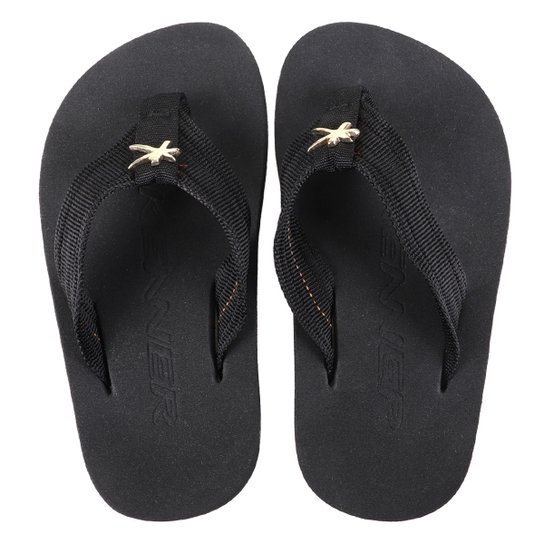 Chinelo Infantil Kenner Nk6 Masculino - Preto Menor preço em Chinelo Infantil Kenner Nk6 Masculino - Preto
