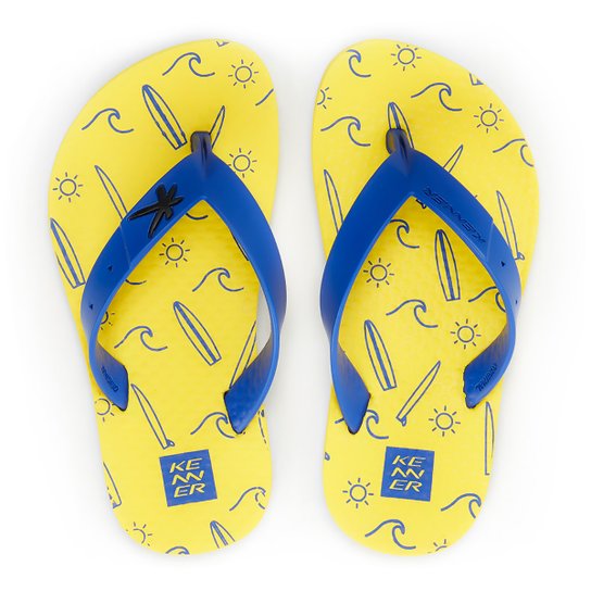 Chinelo Infantil Kenner Prancha - Azul+amarelo é ruim? Chinelo Infantil Kenner Prancha - Azul+amarelo é boa?