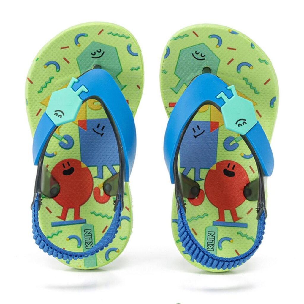 CHINELO INFANTIL KLIN ACQUA PRINT - 442132000