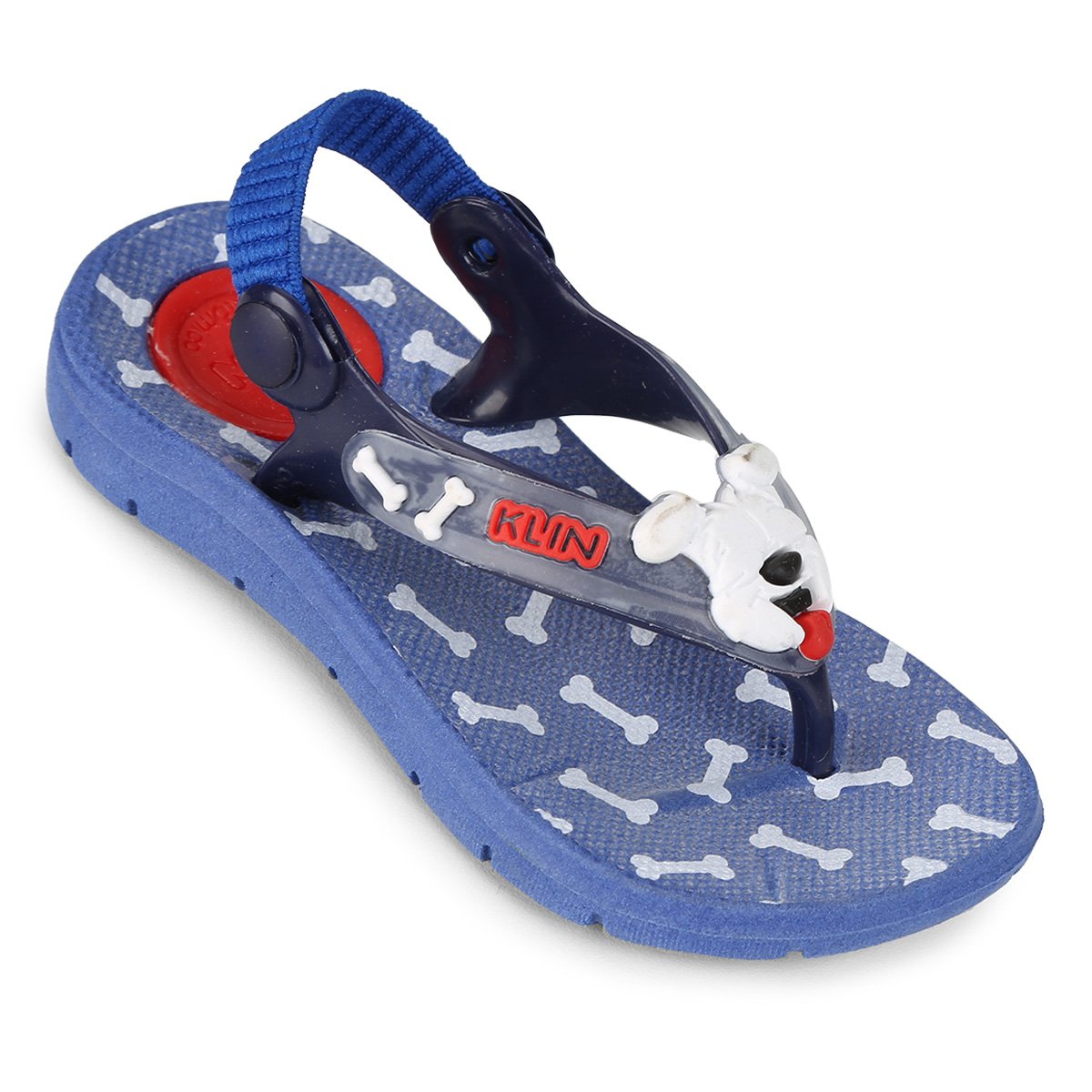 Chinelo Infantil klin Aquaprint Masculino - Azul Royal | Netshoes