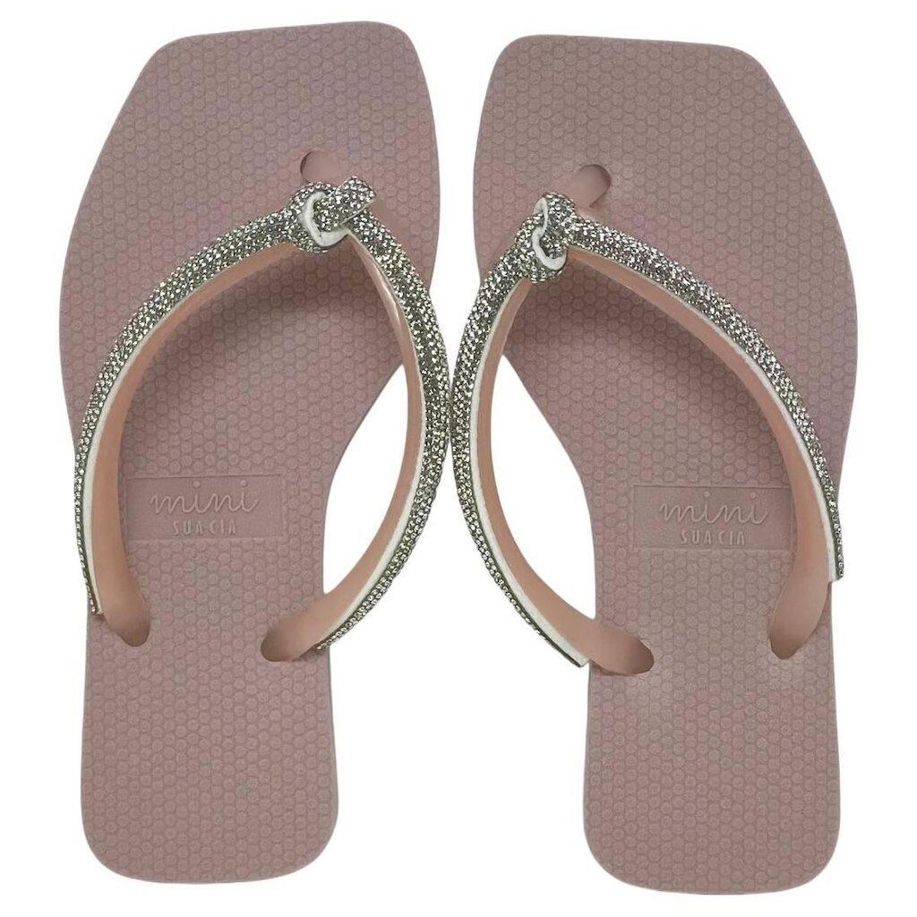 Chinelo Infantil Menina Casual Moderno Sua cia Mini Diamond