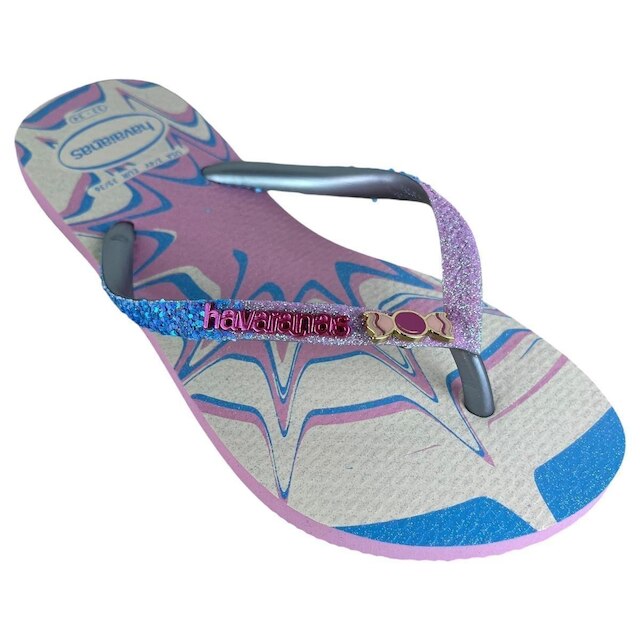 Chinelo Infantil Menina Havaianas Glitter II