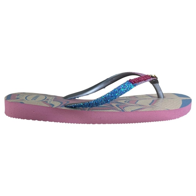 Chinelo Infantil Menina Havaianas Glitter II