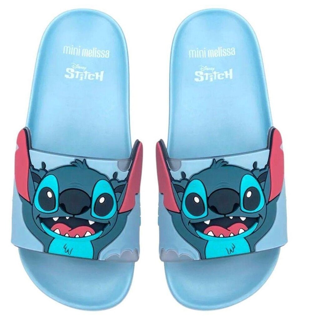 Chinelo Infantil Menina Slide Flowing Stitch Mini Melissa