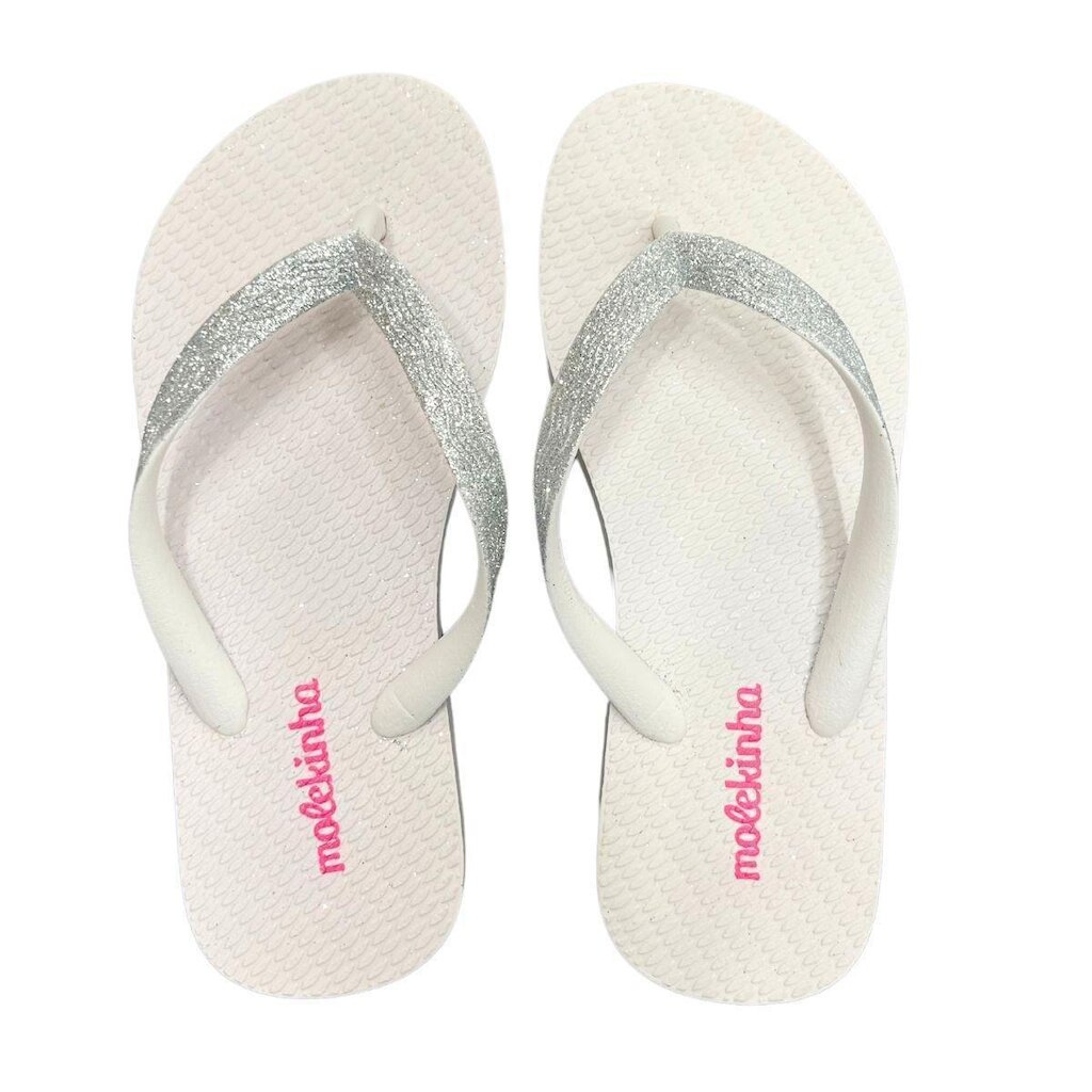 Chinelo Infantil Meninas Dedo Liso Molekinha