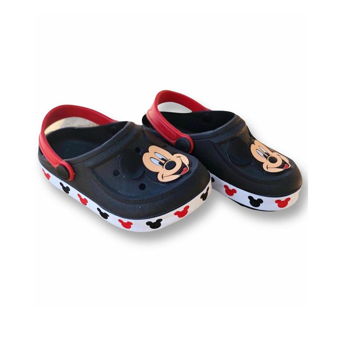 Chinelo Infantil Menino Babuche Mickey Mouse - Preto | Netshoes