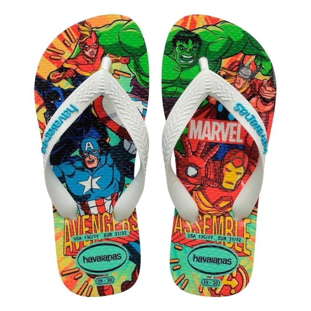 CHINELO INFANTIL MENINO HAVAIANAS TOP MARVEL II 4148300