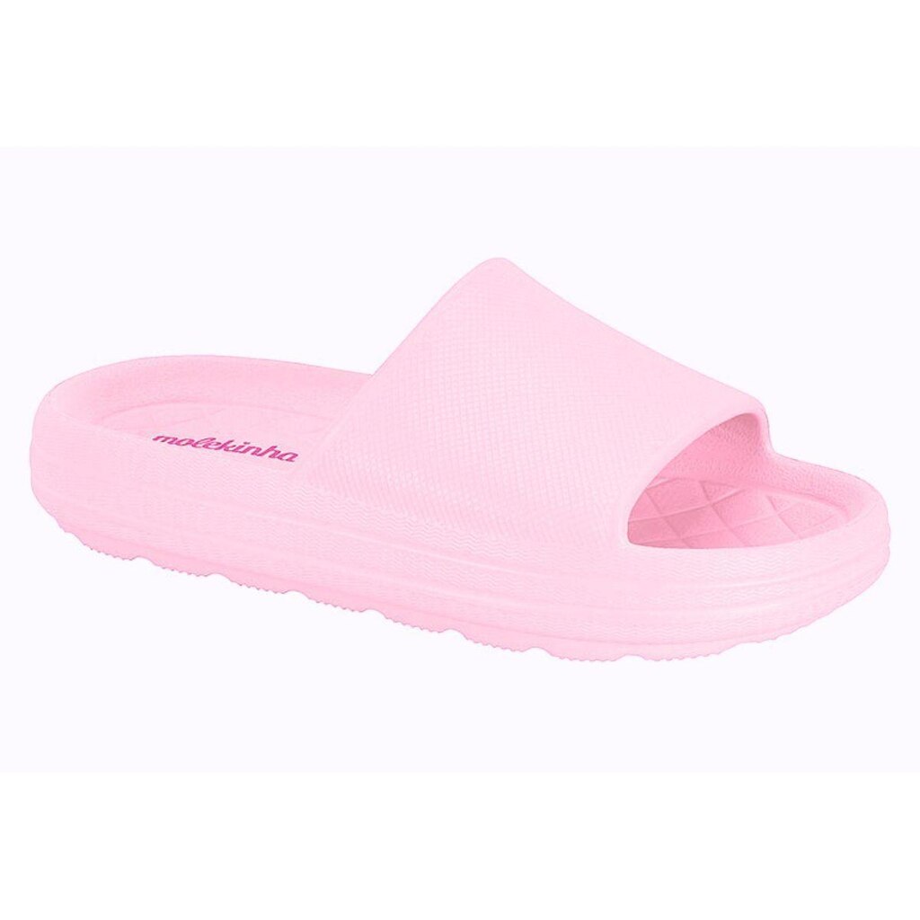 Chinelo Infantil Molekinha Feminino Slide Nuvem