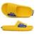Chinelo Infantil Nuvem Slide Dino Jacarezinho Menino Menina - Amarelo