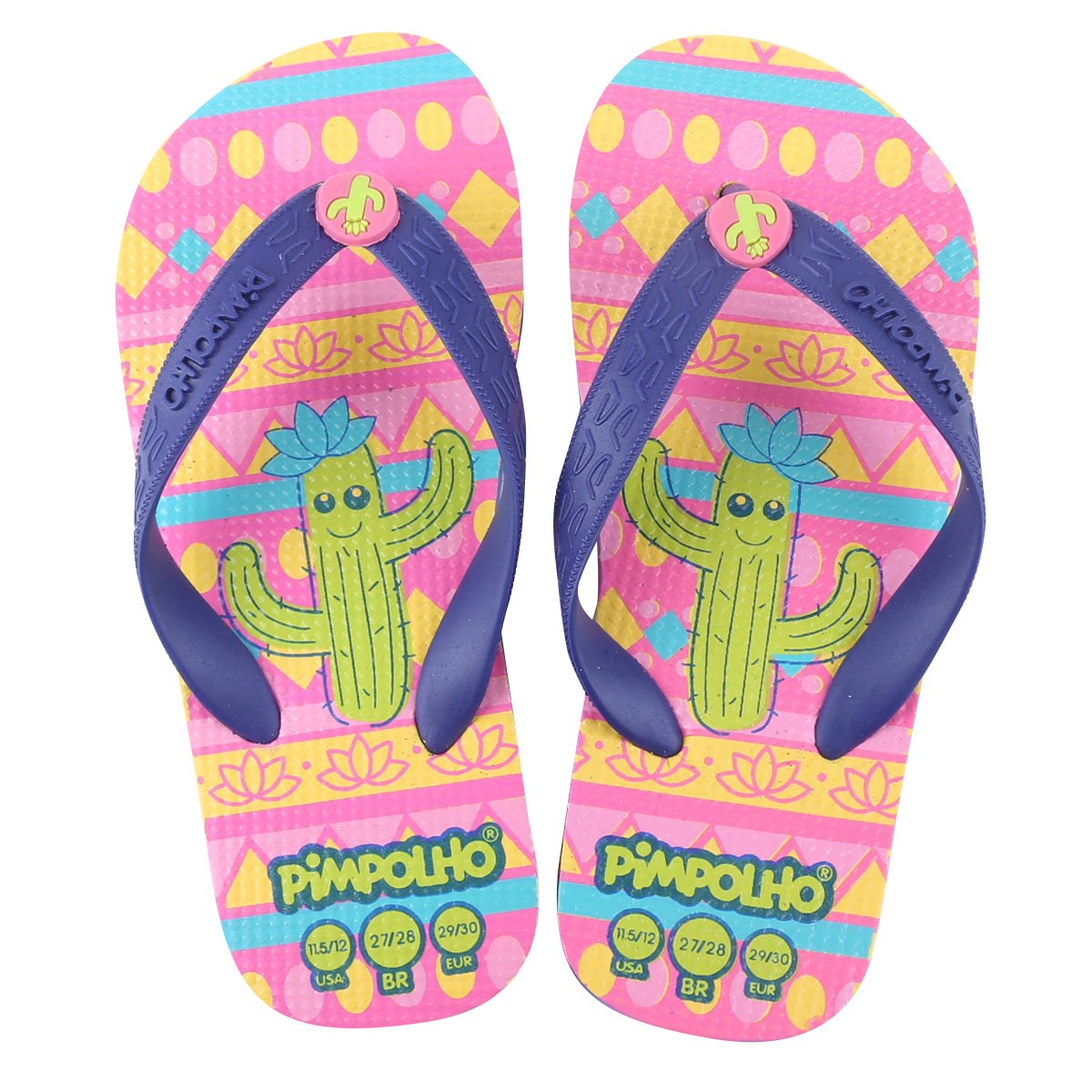 chinelo infantil pimpolho