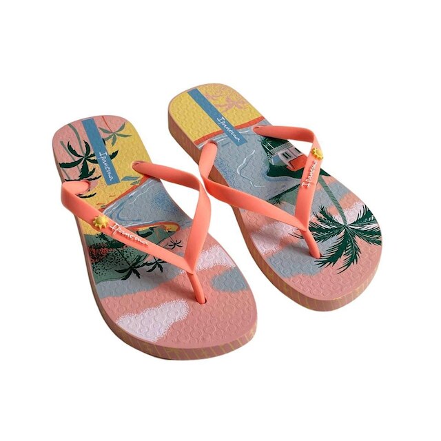 Chinelo Ipanema Feminino 25483 Laranja