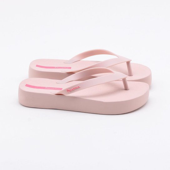 Chinelo Ipanema Flatform Feminino - Rosa