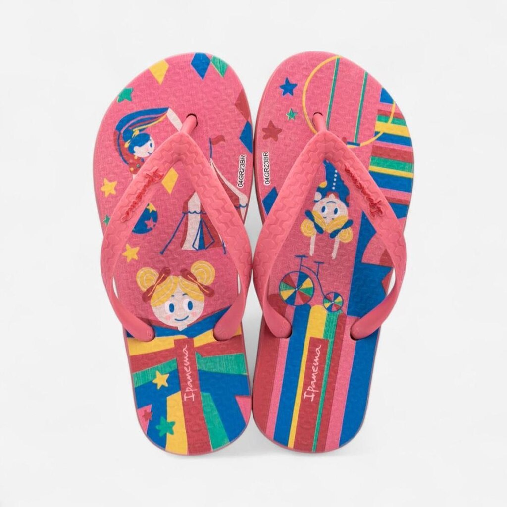 Chinelo Ipanema Temas Infantil Rosa