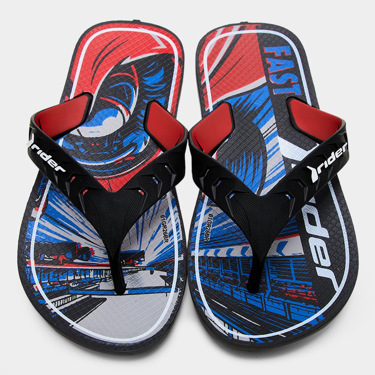 Chinelo Juvenil Rider Street Joy - 1
