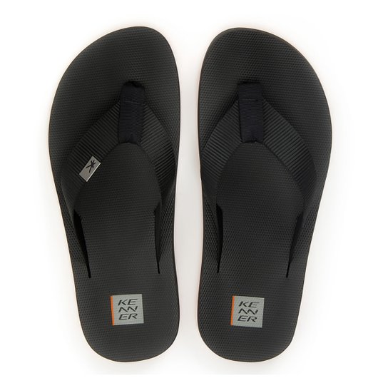 Chinelo Kenner Básico Masculino - Preto Menor preço em Chinelo Kenner Básico Masculino - Preto