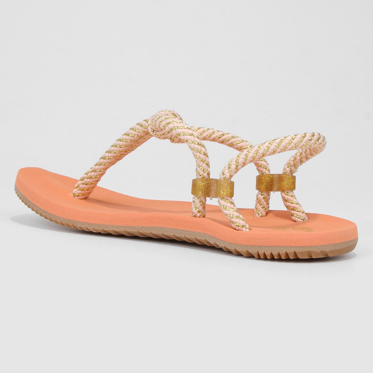 Chinelo Kenner Cord Nó Dedo Glam Feminino - 2