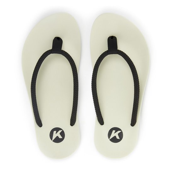 Chinelo Kenner Corda Basic Feminino - Preto+Areia Menor preço em Chinelo Kenner Corda Basic Feminino - Preto+Areia