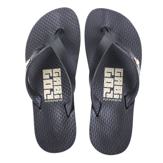 Chinelo Kenner Gabigol Style Summer Masculino - Preto Menor preço em Chinelo Kenner Gabigol Style Summer Masculino - Preto