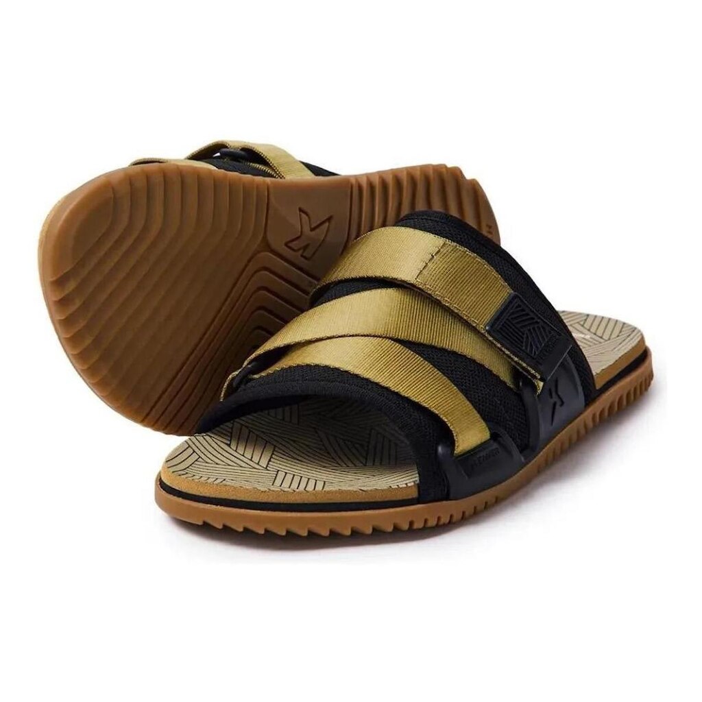 Chinelo Kenner Hyper Z Black Panther Masculino Dourado