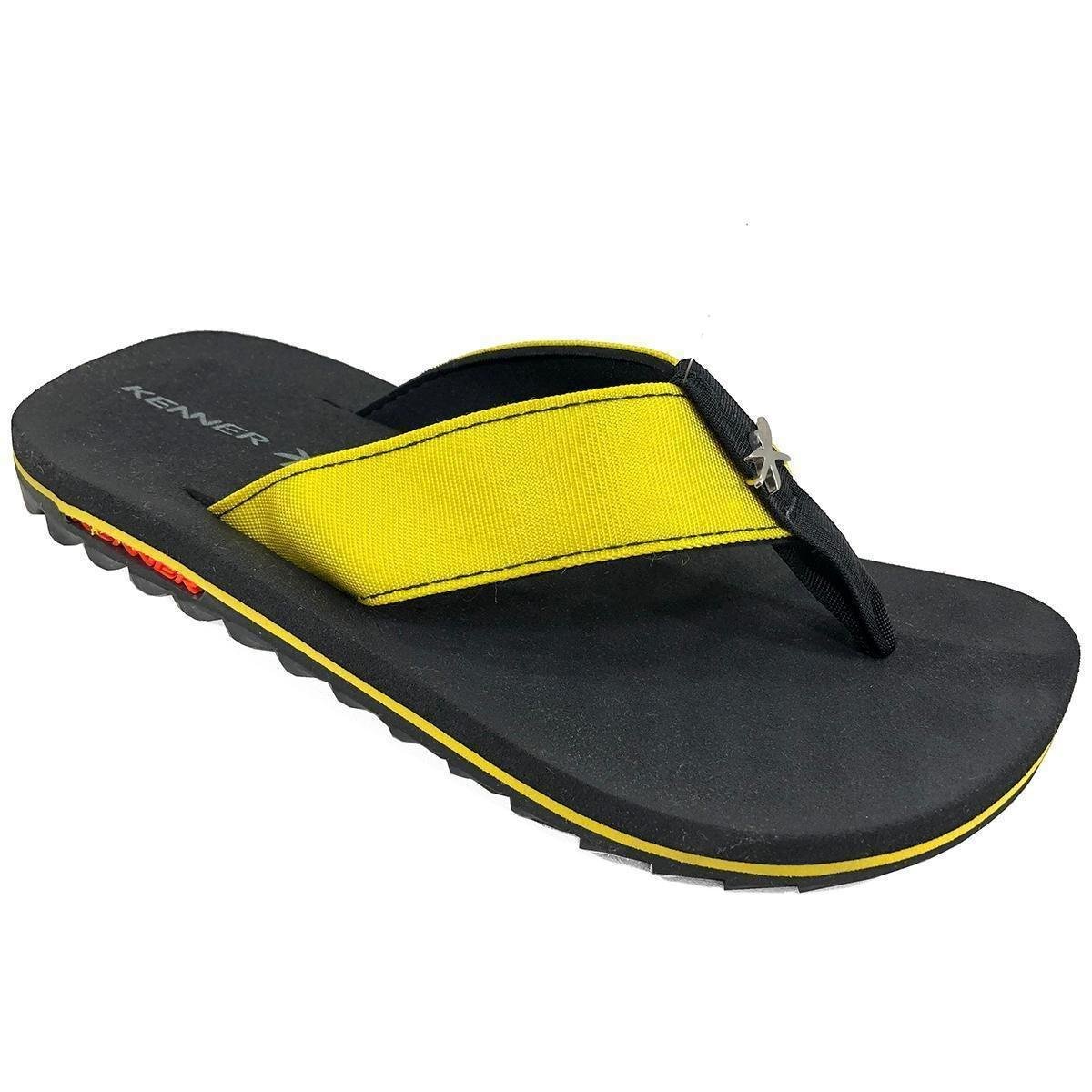 Chinelo kenner amarelo Clearance