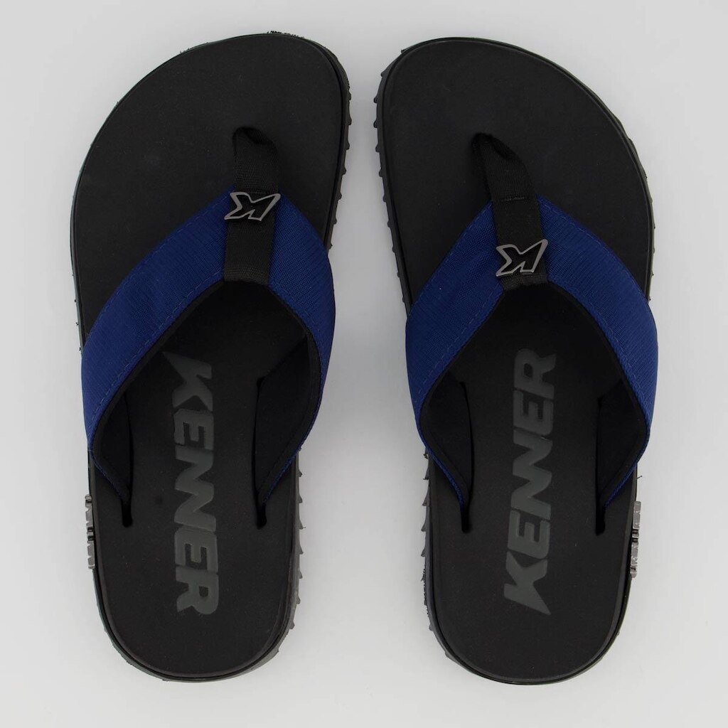 Chinelo Kenner Kivah Preto e Marinho