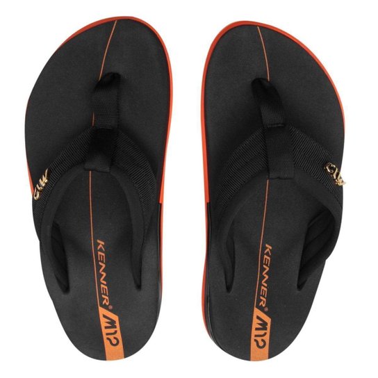 Chinelo Kenner M12 HBP Masculino - Laranja+Preto é ruim? Chinelo Kenner M12 HBP Masculino - Laranja+Preto é boa?