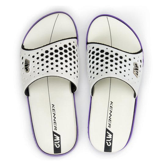 Chinelo Kenner M12 Slide Masculino - Roxo+Branco é ruim? Chinelo Kenner M12 Slide Masculino - Roxo+Branco é boa?