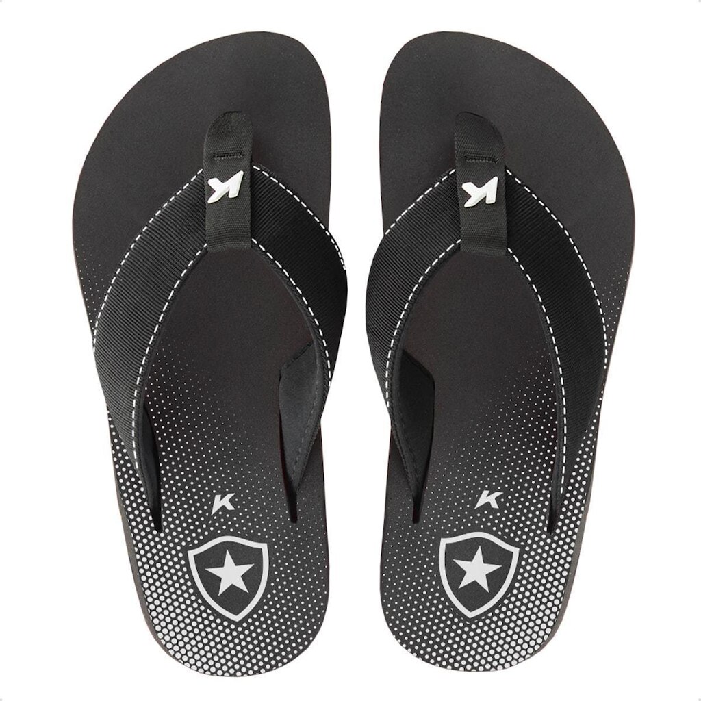 Chinelo Kenner Masculino Kivah Botafogo Alvinegra