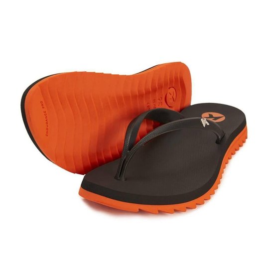 Chinelo Kenner New Ibiza Sem Estampa Flatform - Preto e Laranja - 37 - Preto+Laranja Menor preço em Chinelo Kenner New Ibiza Sem Estampa Flatform - Preto e Laranja - 37 - Preto+Laranja