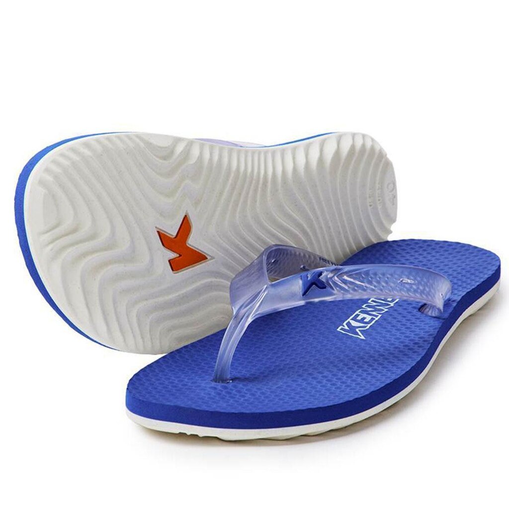 Chinelo Kenner New Summer Masculino - Branco e Azul - 41