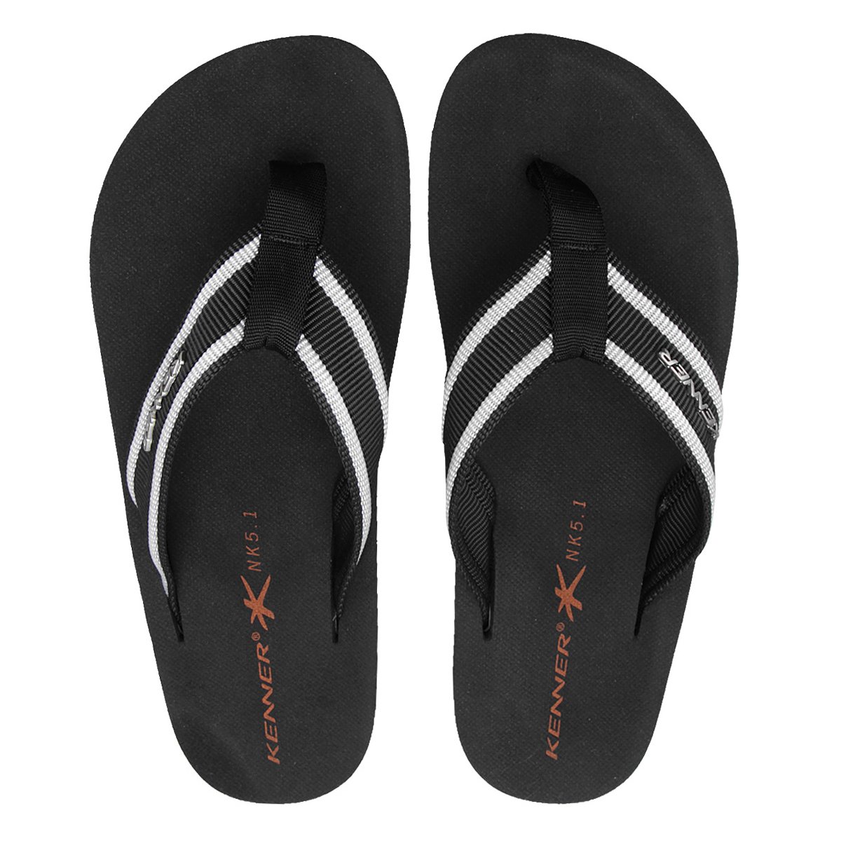chinelo kenner branco masculino