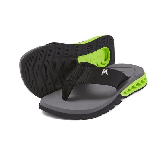 Chinelo Kenner Rakka Cinza e Verde - Masculino - Cinza+Verde é ruim? Chinelo Kenner Rakka Cinza e Verde - Masculino - Cinza+Verde é boa?