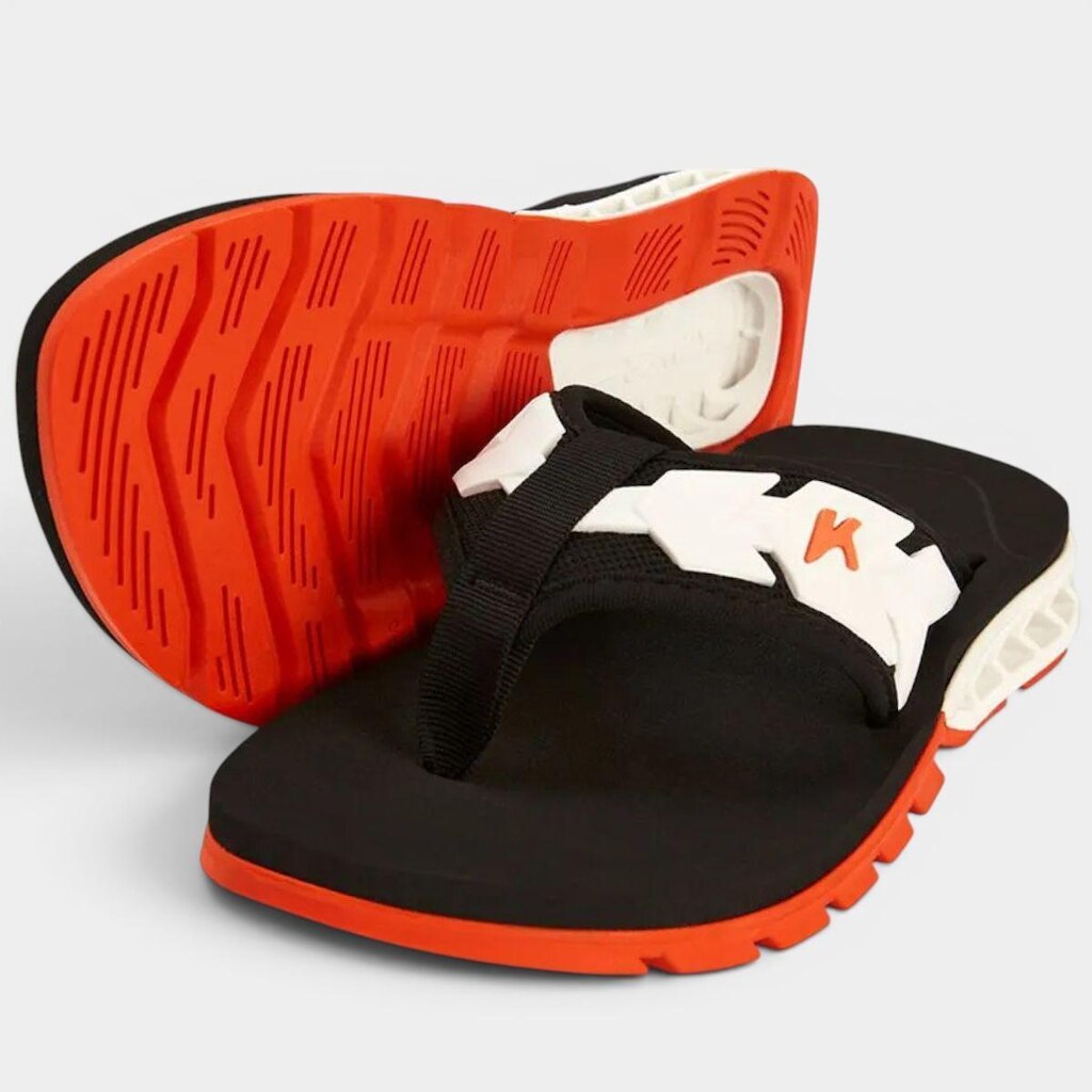 Chinelo Kenner Rakka Ultra Force Masculino - Preto e Branco - 37