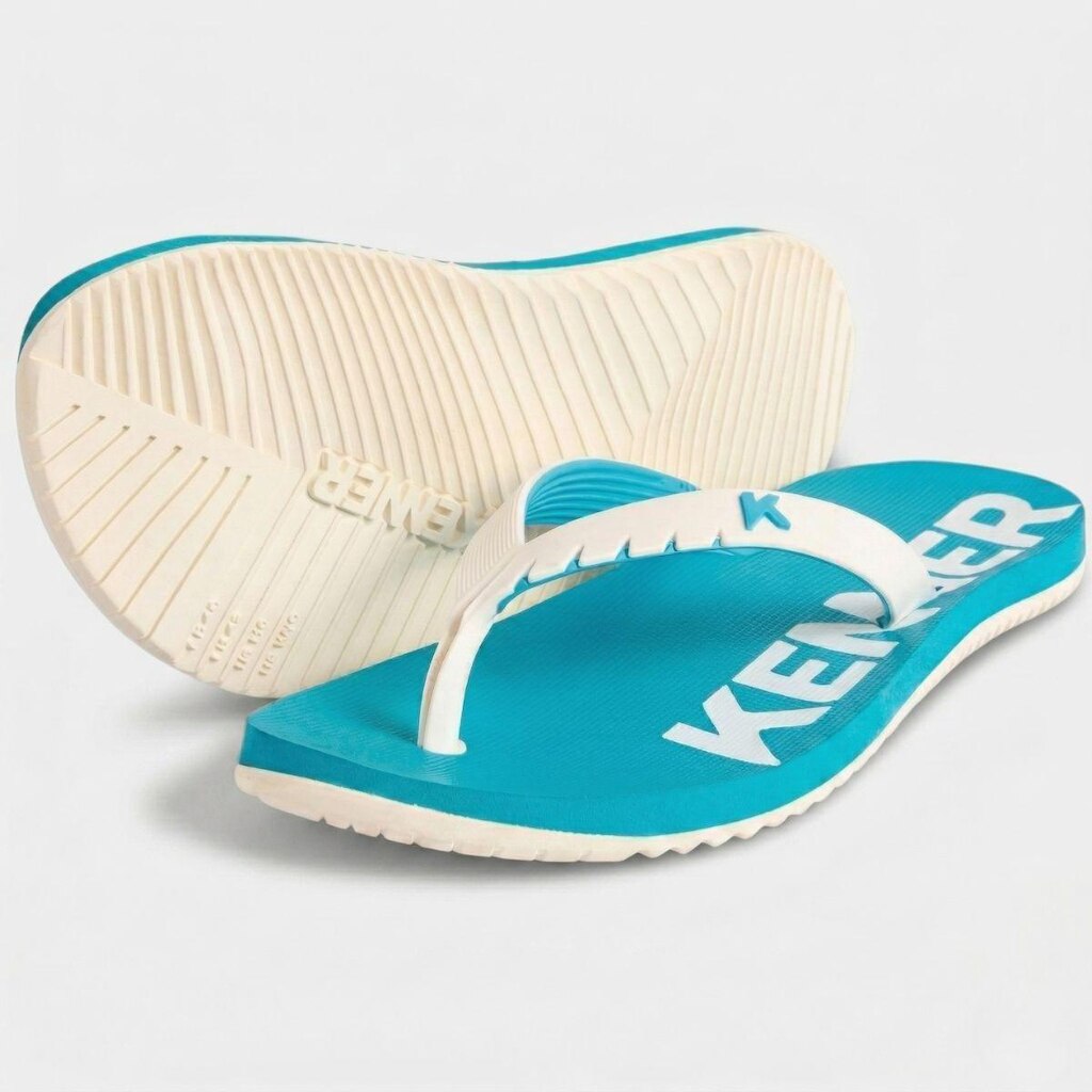 Chinelo Kenner Red Masculino - Azul e Branco - 44/45
