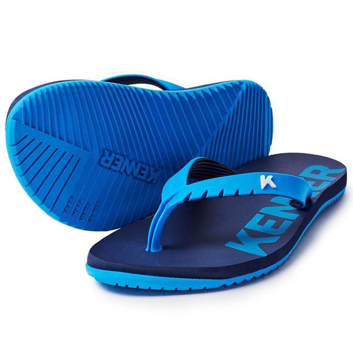 Chinelo Kenner Red Masculino - Azul e Marinho - 43 Menor preço em Chinelo Kenner Red Masculino - Azul e Marinho - 43