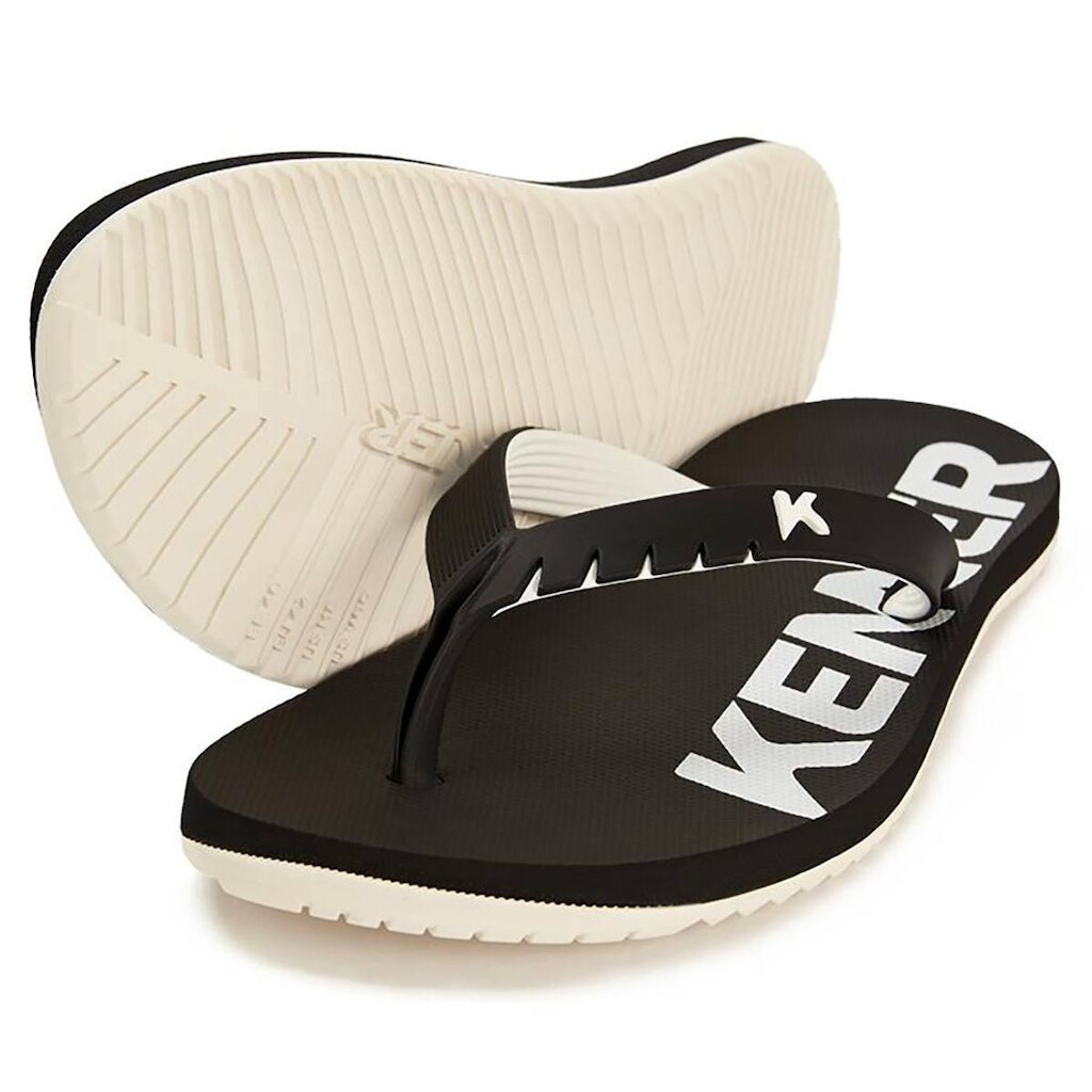 Chinelo Kenner Red Masculino - Preto e Branco - 40