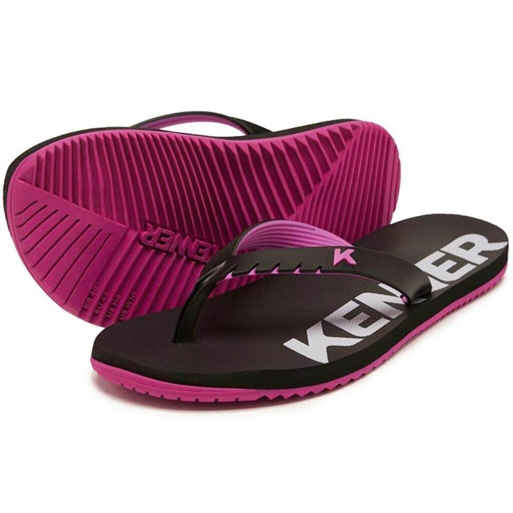 Chinelo Kenner Red Masculino - Preto e Roxo - 34/35
