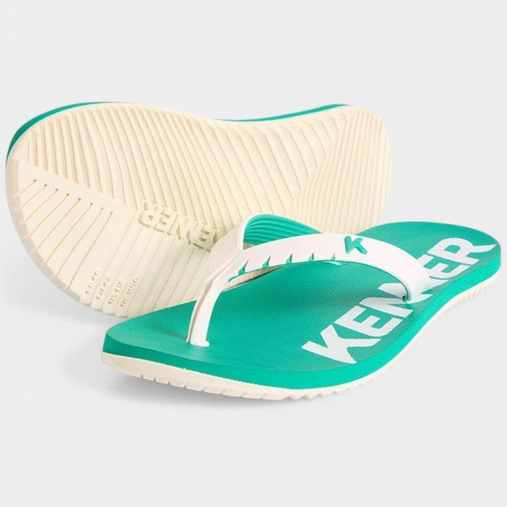Chinelo Kenner Red Masculino - Verde e Branco - 44/45