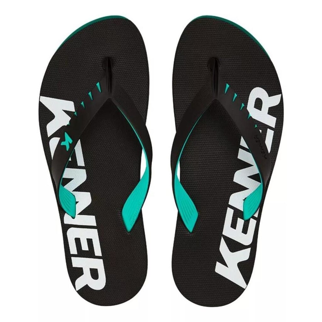 Chinelo Kenner Red Preto/Verde